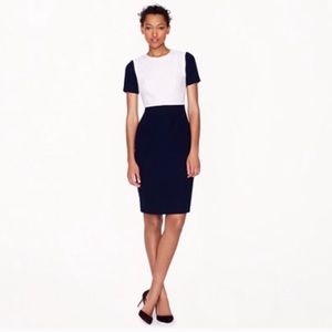 J.Crew Navy & White dress